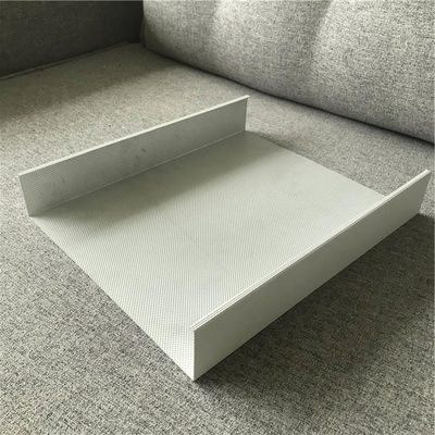 50x150 อลูมิเนียม โลหะเพดาน Ultra Micro Perforation U Baffle เพดาน