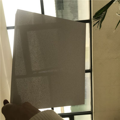 50x150 อลูมิเนียม โลหะเพดาน Ultra Micro Perforation U Baffle เพดาน