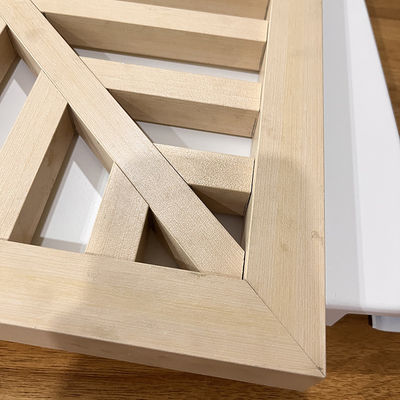 หน้าจอฝ้าเพดานโลหะอลูมิเนียมอัดรีด 600x600x30mm น้ำหนักเบา
