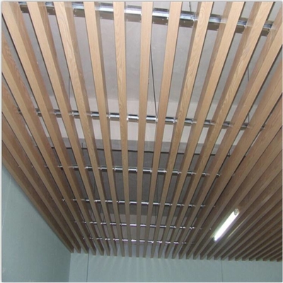 ห้างสรรพสินค้าอลูมิเนียม U Baffle ฝ้าหนา 0.5 มม. ถอดประกอบง่าย