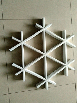ฝ้าตะแกรงอลูมิเนียมกันไฟ 100x100mm หนา 0.4mm
