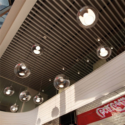 ฝ้าเพดานโลหะอลูมิเนียม 30X150มม. Metalworks ฝ้าเพดานอะคูสติกกล่อง