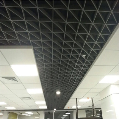 ฝ้าอลูมิเนียมกันน้ำ 3 เหลี่ยม Open Cell 200x200x200mm