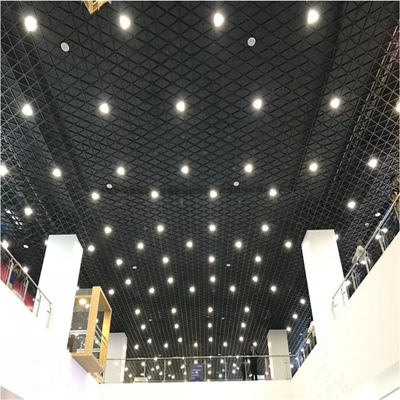 ฝ้าอลูมิเนียมกันน้ำ 3 เหลี่ยม Open Cell 200x200x200mm