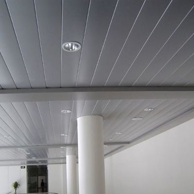 Aluminum Metal Ceiling C Shaped 100mm Width PE Painting
