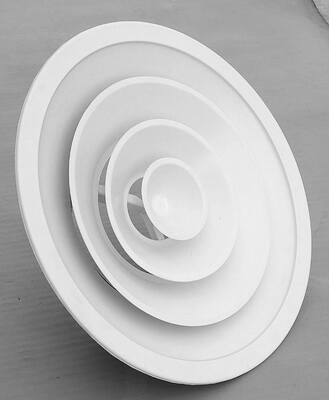 Linear Extruded Aluminum Ceiling Air Diffuser 300x600mm Rectangle